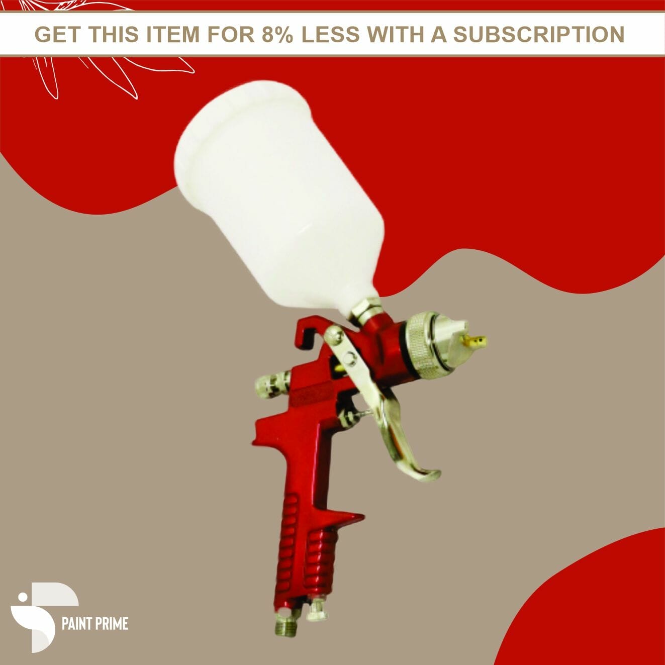 BULLDOG - H827 Gravity Feed Spray Gun 1.4MM Nozzle