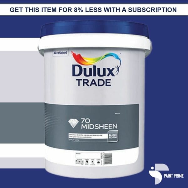 2020 Dulux Trade Dura 70 Mid Sheen - Soft Ocher Colours