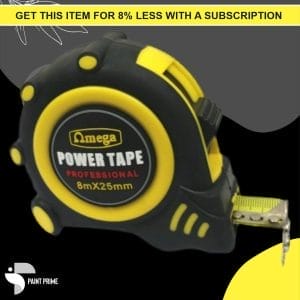 Measuring Tape - OMEGA Power Tape Professional 8M X 25MM