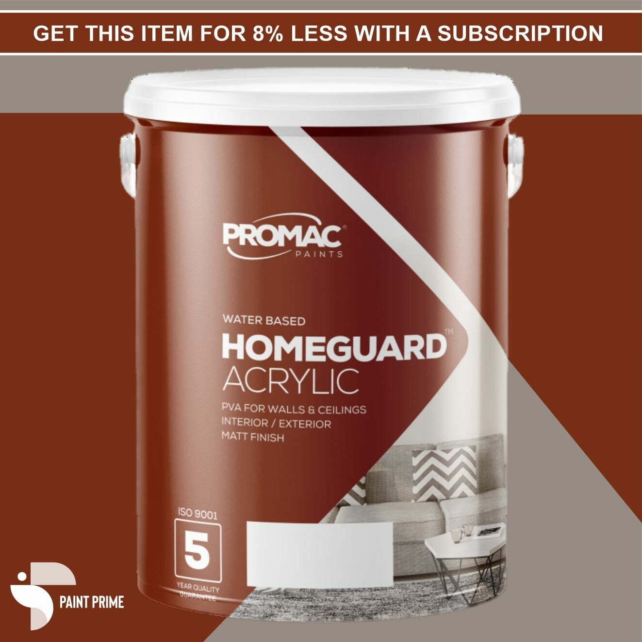 PROMAC Homeguard Acrylic PVA | Paint Prime